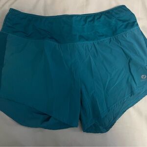 Oiselle Teal Athletic Shorts
